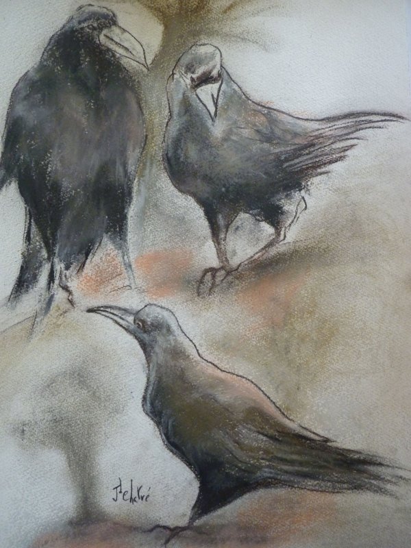Trois corbeaux